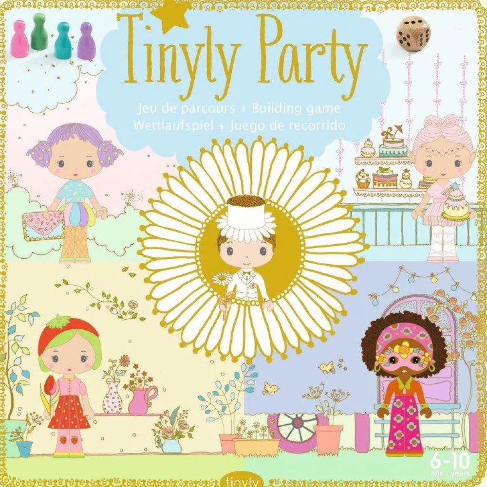Spil<Djeco Brætspil -Tinyly Party