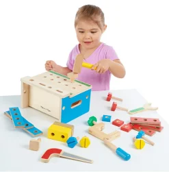 Legeværktøj|Byggesæt<Melissa & Doug Bygge- & værktøjssæt