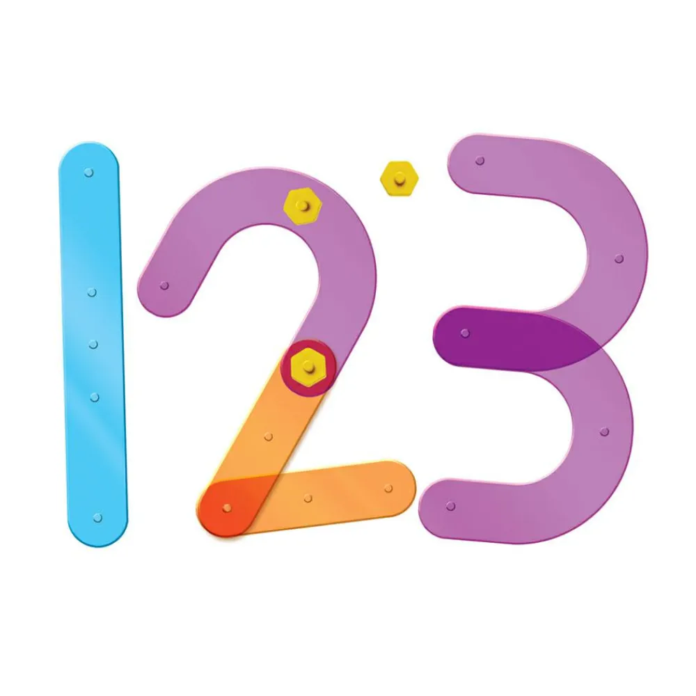 Taktil / Følesans|Skolesjov<Learning Resources Byg tal, 55 dele