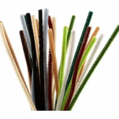 Påske|Kreativ Leg<Creativ Company Chenille Ø6 mm. - Natur, 25 stk