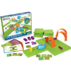Stem Læringslegetøj|Robot Legetøj<Learning Resources Code & Go Robotmus - Aktivitetssæt