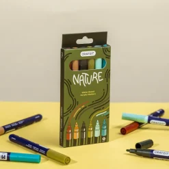Tegne- & Malegrej<Crateit tusser - Natur 1 mm., 6 stk