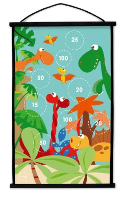 Udeleg|Matematik & Leg<Scratch Dart med sugekopper - Dinosaur