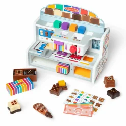 Trælegetøj|Rolleleg<Melissa & Doug Den lille chokoladefabrik