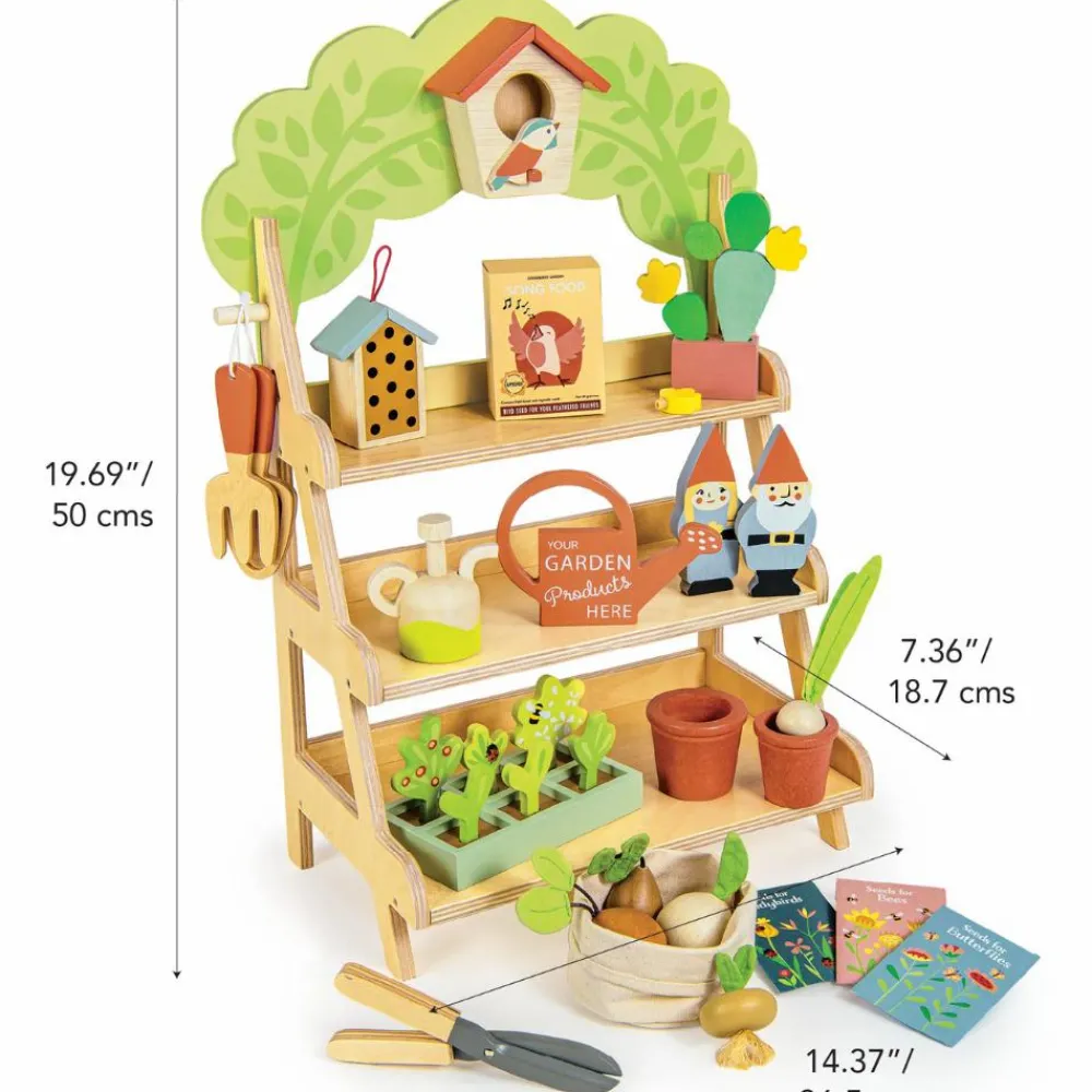 Trælegetøj|Rolleleg<Tender Leaf Den lille havebutik