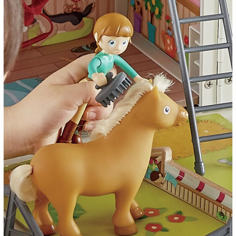 Dukkehus & Legesæt<Hape Den lille rideskole