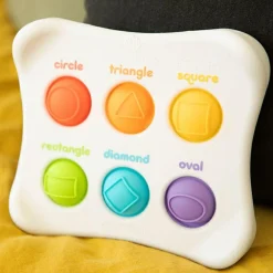 Fidget Toys|Matematik & Leg<Fat Brain Toys Dimpl - Boblepanel former & farver