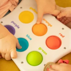 Fidget Toys|Matematik & Leg<Fat Brain Toys Dimpl - Boblepanel former & farver
