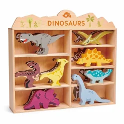 Økologisk Eller Bæredygtig|Trælegetøj<Tender Leaf Dinosaurer af træ, 8 dele