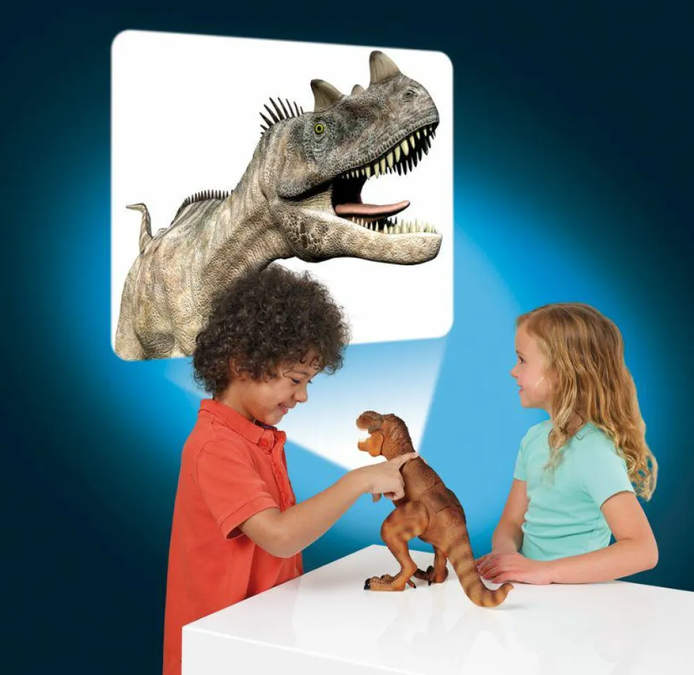 Dinosaur Legetøj<Brainstorm Dinosaur med projektor - T-Rex