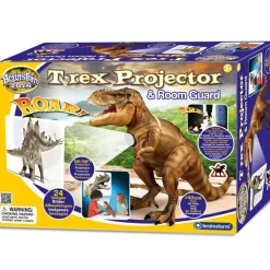 Dinosaur Legetøj<Brainstorm Dinosaur med projektor - T-Rex
