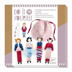 Sociale Kompetencer|Kreativ Leg<Djeco DIY - Bekymringsdukker