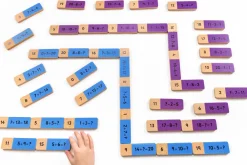 Logik & Talforståelse|Matematik & Leg< Domino - Lær plus og minus