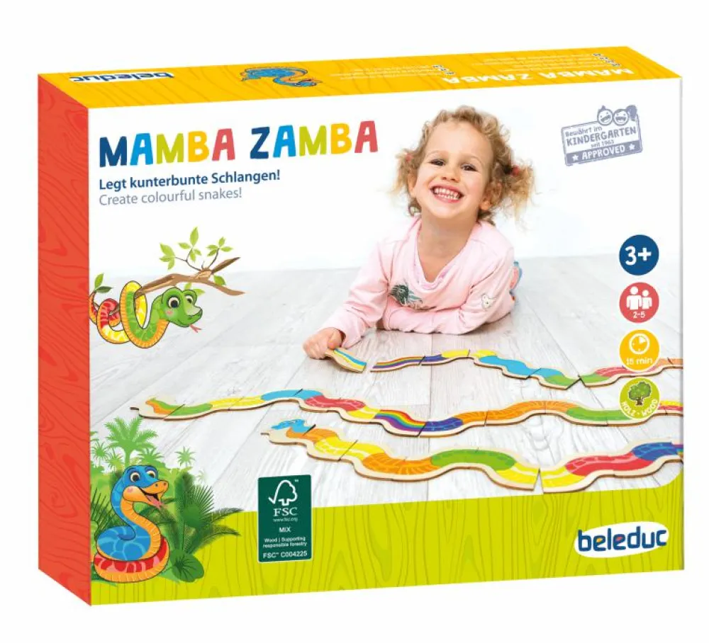 Spil<Beleduc Domino - Mamba Zamba