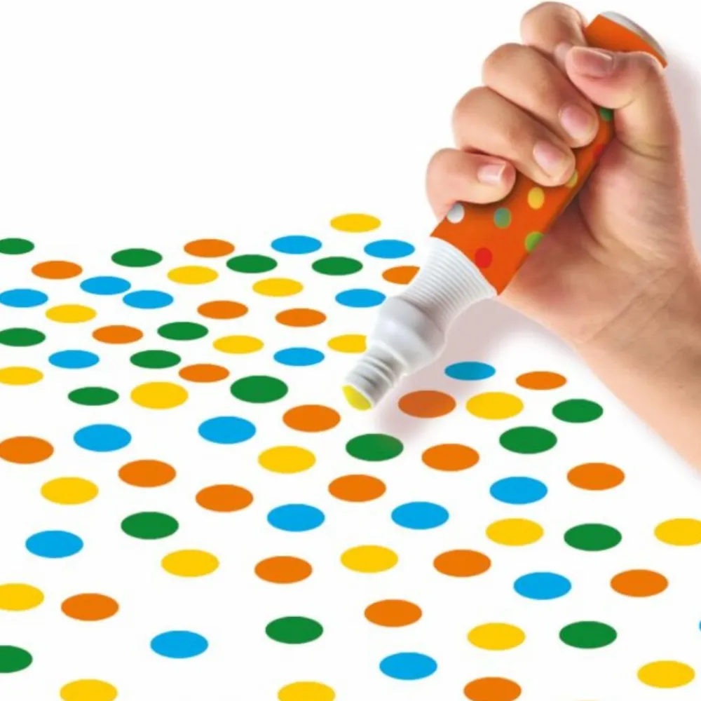 Tegne- & Malegrej<SES Creative Dot Markers XXL, 4 stk