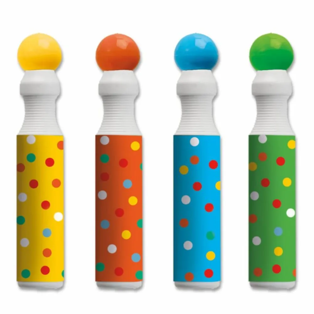 Tegne- & Malegrej<SES Creative Dot Markers XXL, 4 stk
