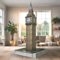Voksenværk|Puslespil< 3D puslespil LED m. 216 brk. - Big Ben