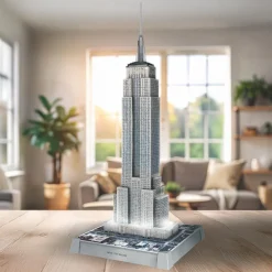 Voksenværk|Puslespil< 3D puslespil LED m. 216 brk. - Empire State