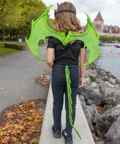 Halloween|Fastelavn<Great Pretenders Dragevinger - Grønne