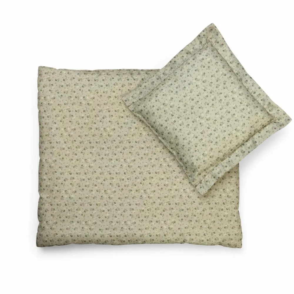 Dukkevogn|Dukker<mamamemo Dukke sengesæt - Mørk mint, 40 cm