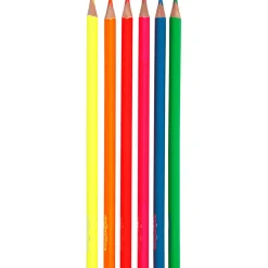 Tegne- & Malegrej<Creativ Company Farveblyanter - Neon, 6 stk