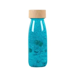 Mindfulness For Børn|Bliv Forundret< Fascinationsflaske - Turkis glitter