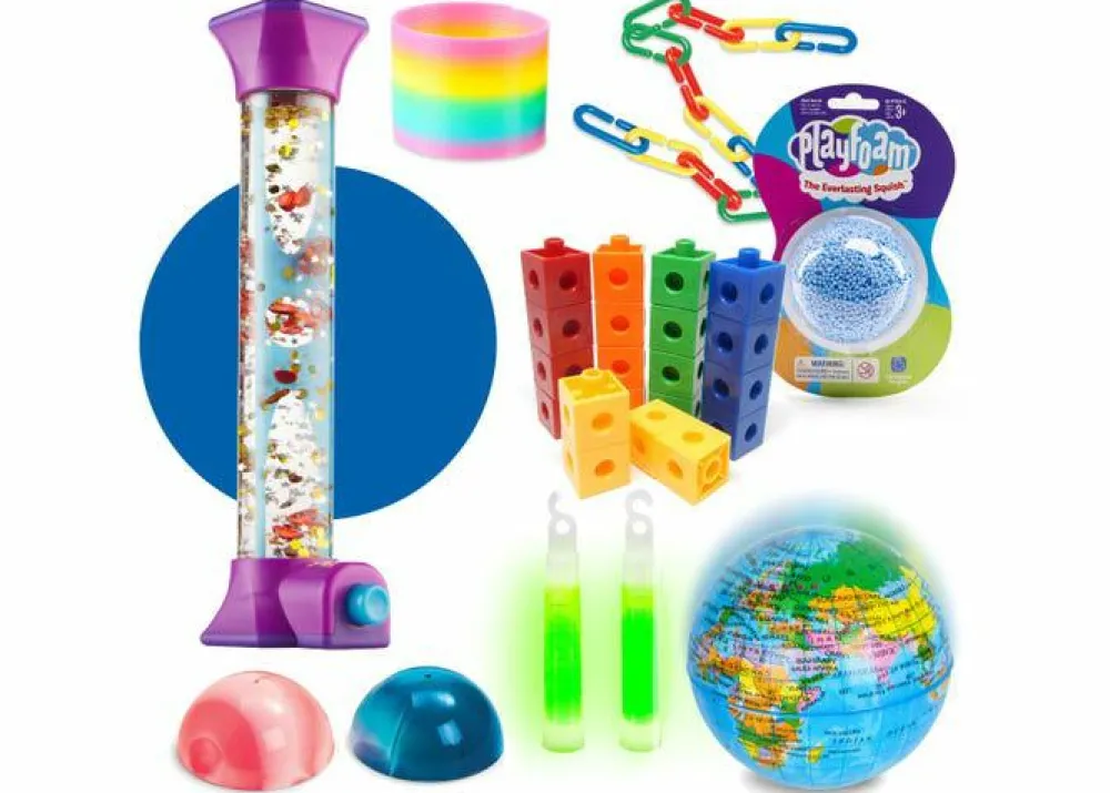 Taktil / Følesans|Ro & Fordybelse<Learning Resources Fidget kit med 8 dele