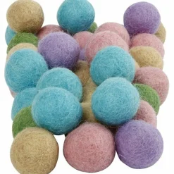 Påske|Kreativ Leg<Creativ Company Filtkugler - Pastel, 64 stk