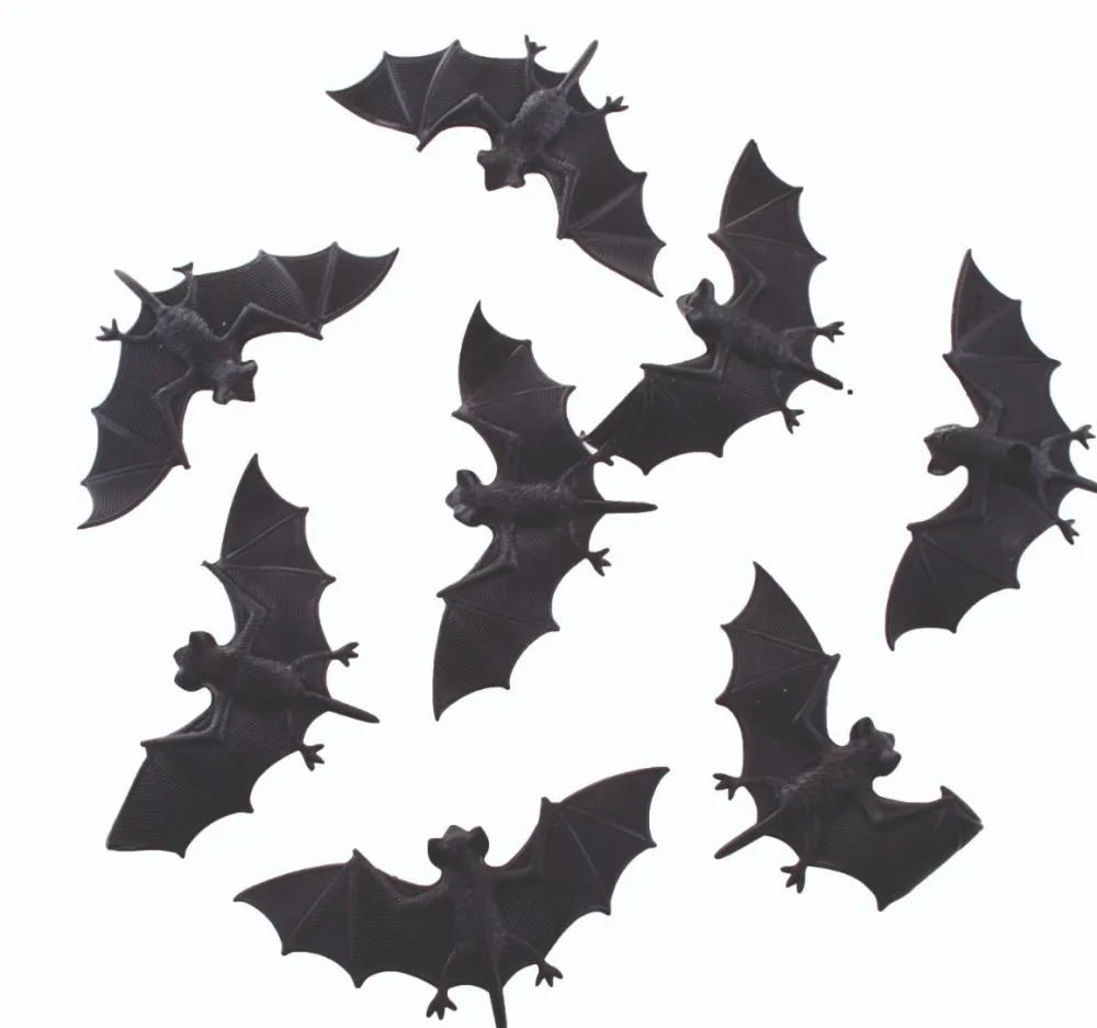Halloween< Flagermus, 8 stk