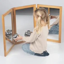 Sociale Kompetencer|Skolesjov< Foldbart spejl, 126 x 59 cm