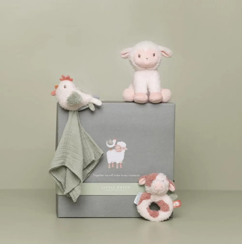 Bidelegetøj|Bamser< Gavesæt til baby - Little Farm