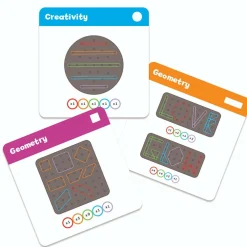 Finmotorik|Stem Læringslegetøj<Learning Resources Geoboard - Lav former med elastikker