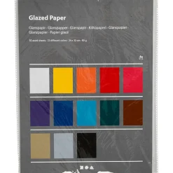 Påske|Jul<Creativ Company Glanspapir - Ensfarvet, 50 ark