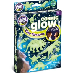 Dinosaur Legetøj|Astronomi<Brainstorm Glow - Dinosaurer + stjerner, 12 dele