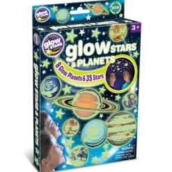 Astronomi<Brainstorm Glow - Planeter + stjerner, 43 dele