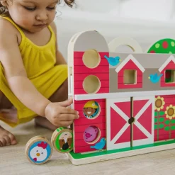 Dukkehus & Legesæt|Tumlinge Legetøj<Melissa & Doug GO Tots trillebane - Bondegård