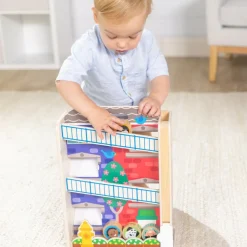 Tumlinge Legetøj|Dukkehus & Legesæt<Melissa & Doug GO Tots trillebane - Højhus