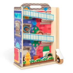Tumlinge Legetøj|Dukkehus & Legesæt<Melissa & Doug GO Tots trillebane - Højhus
