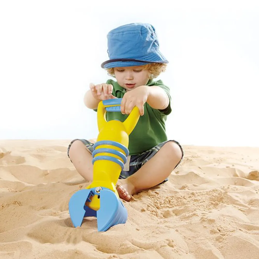 Udeleg|Strand- & Sandlegetøj<Hape Grave-filur - Gul