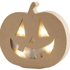 Halloween<Creativ Company Græskarhoved til lys - H: 20 cm.