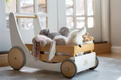 Babylegetøj<Kinderfeets Gåvogn - Hvid