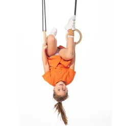 Gynger<DICE Gymnastikringe Ø14,5 cm (sort reb)