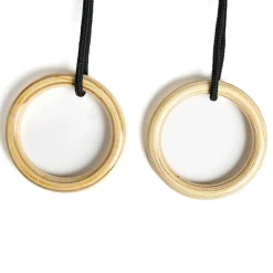 Gynger<DICE Gymnastikringe Ø14,5 cm (sort reb)