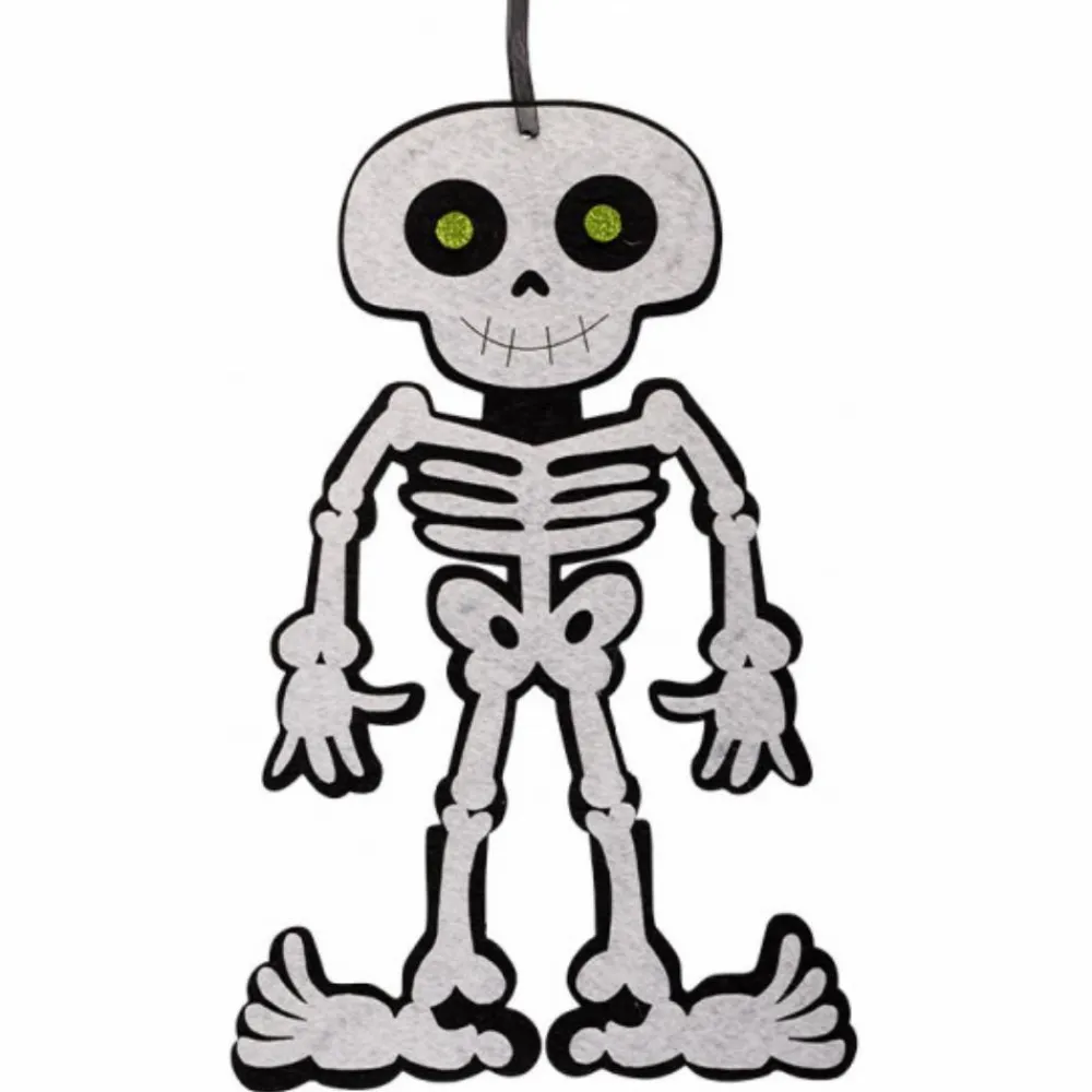 Halloween< Halloween-ophæng - Skelet, 1 stk