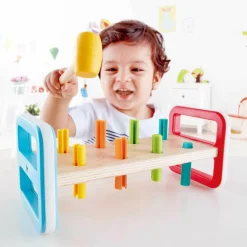 Babylegetøj|Tumlinge Legetøj<Hape Hammerbræt - Regnbue