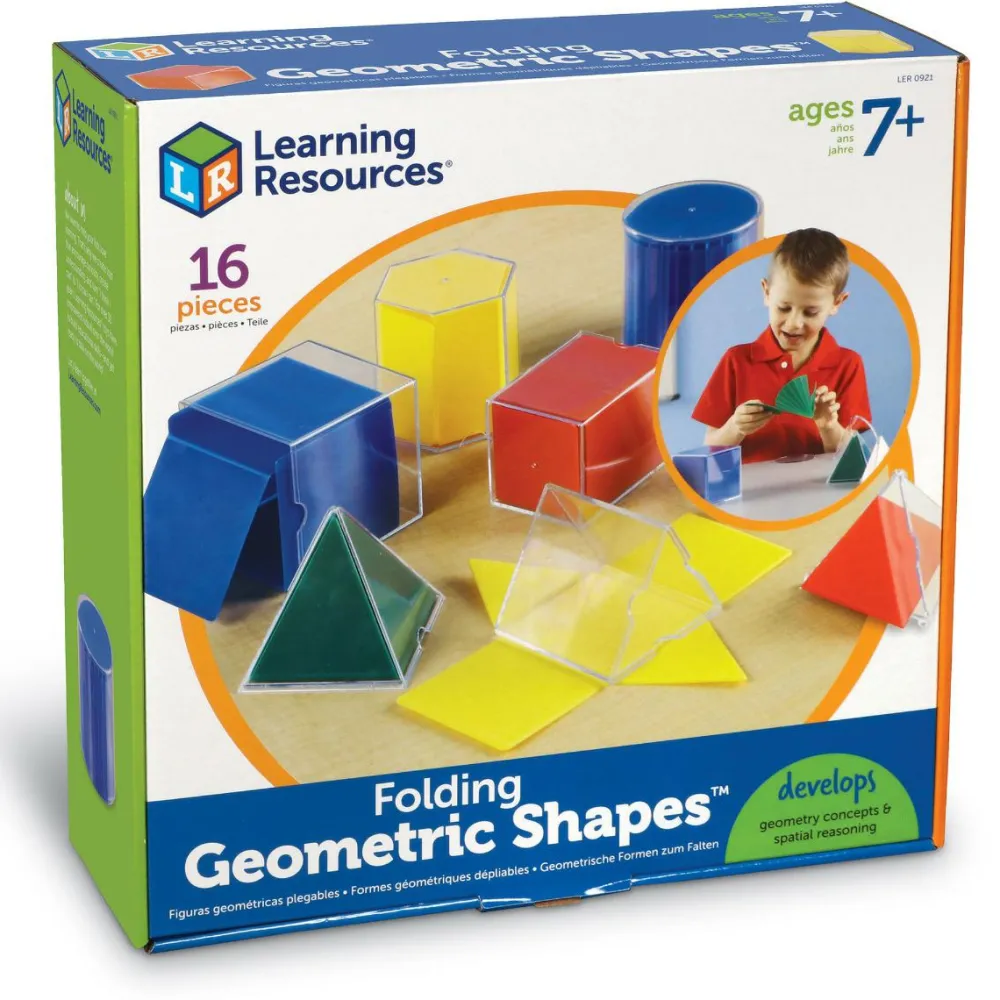 Skolesjov|Matematik & Leg<Learning Resources Hands-on geometri, 16 dele