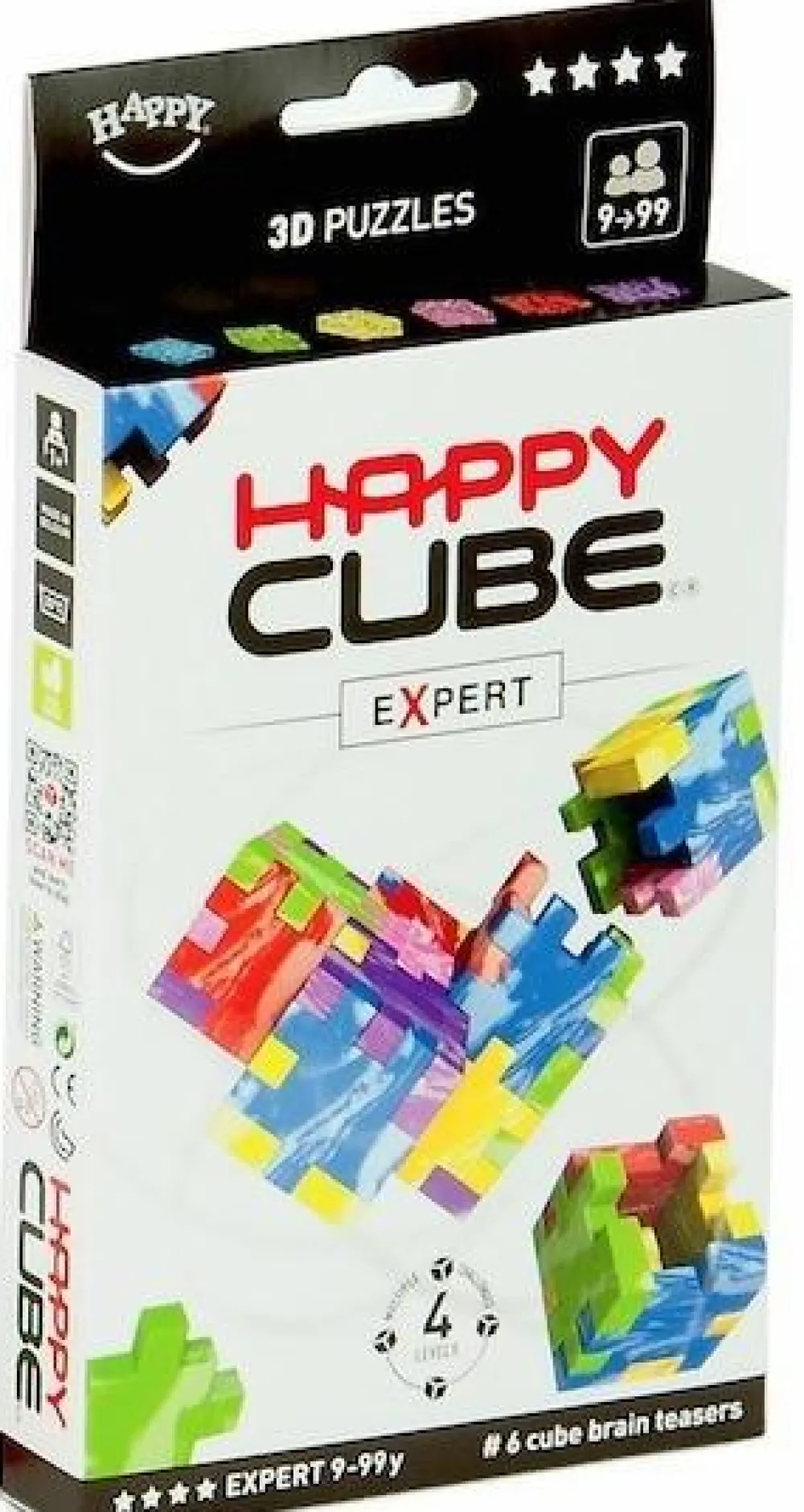 Legetøj Til Ferien|Spil<Happy Cube Expert, 6-pak