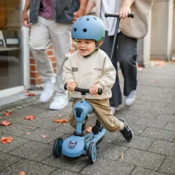Løbehjul|Løbecykler<Scoot & Ride Highwaykick 1 Push and Go - Steel