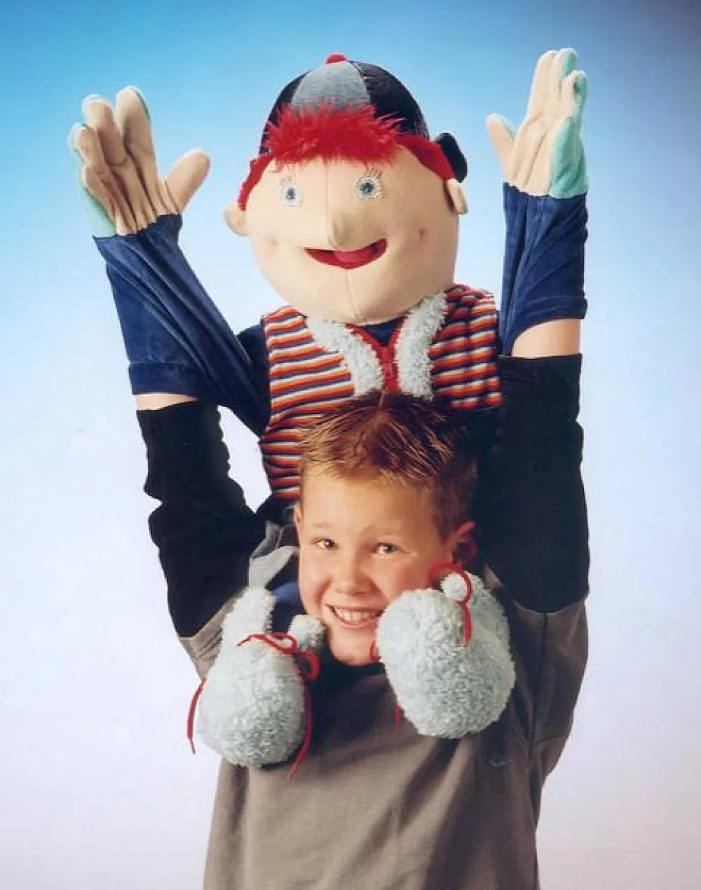 Sprog & Leg|Hånddukker< Hånddukke Phil, 70 cm.
