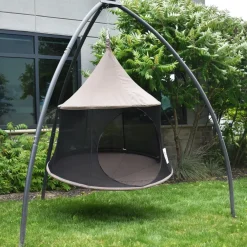 Mindfulness For Børn< Hængehus med netsider Ø150 cm - Brun